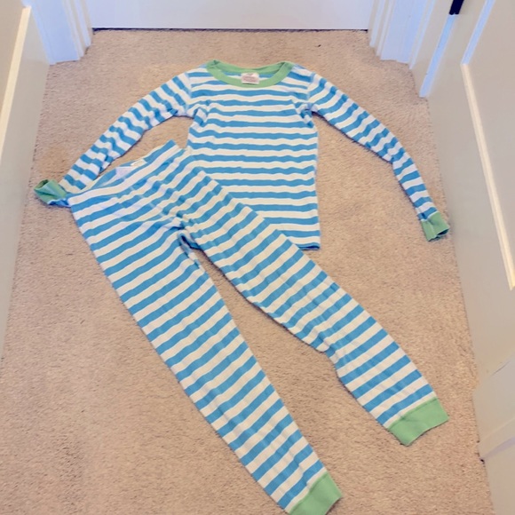Hanna Anderssen blue & white pjs US size 10 - Picture 1 of 2